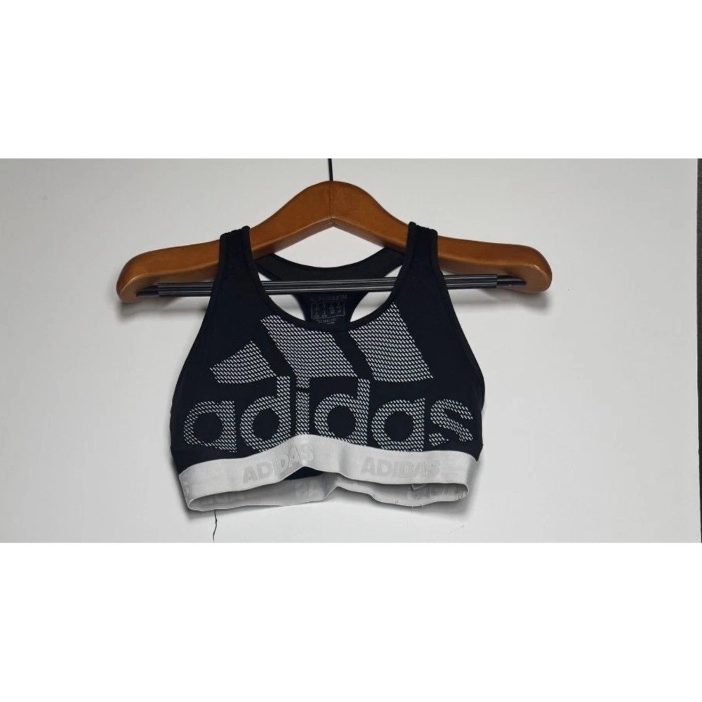 adidas Climacool Don't Rest‎ Alphaskin Sports Bra Womens Medium Black Athletic